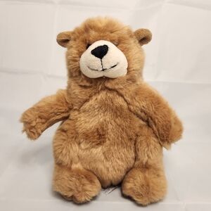 Vintage Russ 7 1/2” Charmin Tan Bear Plush Stuffed Animal